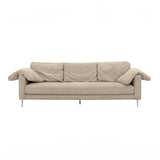 Vari Beige Textured Velvet Lounge Sofa TOV-L54244 TOV Furniture