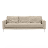 Vari Beige Textured Velvet Lounge Sofa TOV-L54244 TOV Furniture