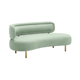 Tischa Mint Green Velvet Sofa TOV-L54317 TOV Furniture