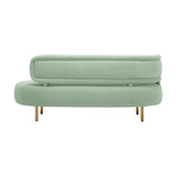 Tischa Mint Green Velvet Sofa TOV-L54317 TOV Furniture