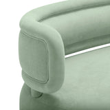 Tischa Mint Green Velvet Sofa TOV-L54317 TOV Furniture