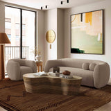 Judy Light Brown Boucle Sofa TOV-L54362 TOV Furniture