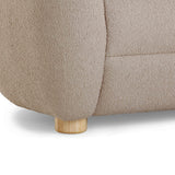 Judy Light Brown Boucle Sofa TOV-L54362 TOV Furniture