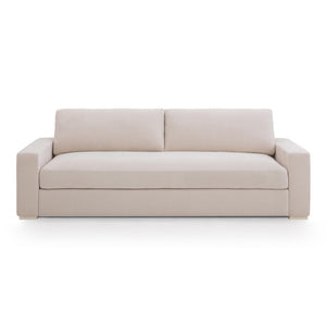 TOV Furniture Beckham 96" Chenille Sofa - Luxurious Comfort, Durable Performance Fabric, Perfect for Any Decor Cream TOV-L54549