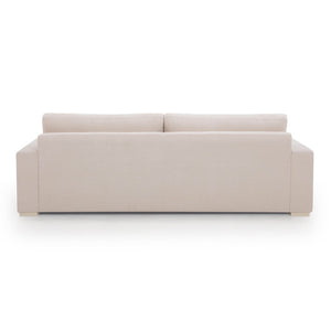 TOV Furniture Beckham 96" Chenille Sofa - Luxurious Comfort, Durable Performance Fabric, Perfect for Any Decor Cream TOV-L54549