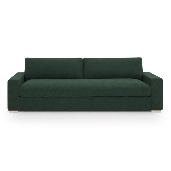 TOV Furniture Beckham 96" Chenille Sofa - Luxurious Comfort, Durable Performance Fabric, Perfect for Any Decor Green TOV-L54550