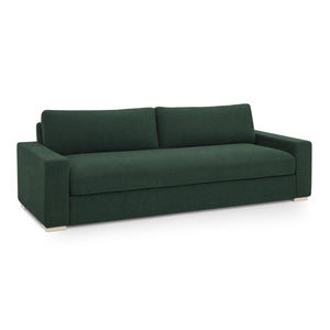 TOV Furniture Beckham 96" Chenille Sofa - Luxurious Comfort, Durable Performance Fabric, Perfect for Any Decor Green TOV-L54550