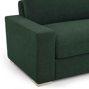 TOV Furniture Beckham 96" Chenille Sofa - Luxurious Comfort, Durable Performance Fabric, Perfect for Any Decor Green TOV-L54550