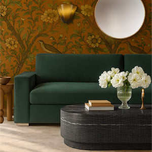 TOV Furniture Beckham 96" Chenille Sofa - Luxurious Comfort, Durable Performance Fabric, Perfect for Any Decor Green TOV-L54550