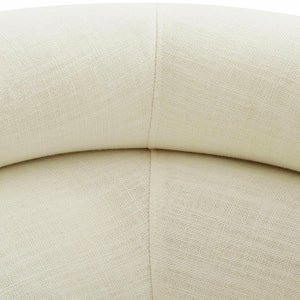 TOV Furniture Macie Sofa - Chic Channel-Tufted Design with Plush Velvet Upholstery for Modern Living Room Comfort Cream TOV-L68116