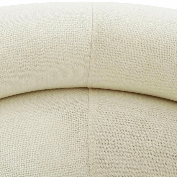 TOV Furniture Macie Sofa - Chic Channel-Tufted Design with Plush Velvet Upholstery for Modern Living Room Comfort Cream TOV-L68116