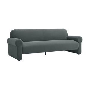 TOV Furniture Keelee 84" Velvet Sofa - Mid-Century Modern Design with Luxurious Comfort & Durable Pine Frame TOV-L68438