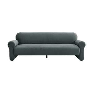 TOV Furniture Keelee 84" Velvet Sofa - Mid-Century Modern Design with Luxurious Comfort & Durable Pine Frame TOV-L68438