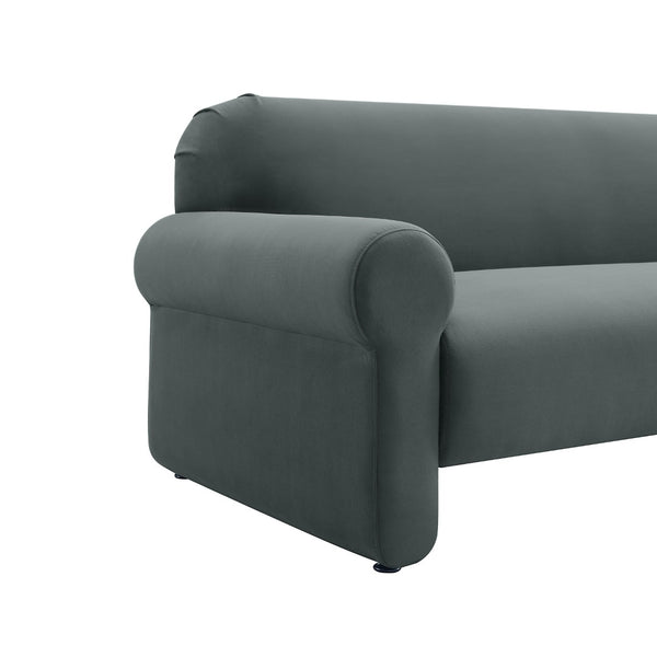 TOV Furniture Keelee 84" Velvet Sofa - Mid-Century Modern Design with Luxurious Comfort & Durable Pine Frame TOV-L68438
