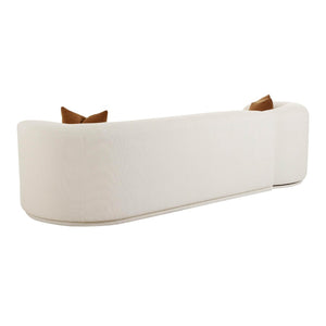 TOV Furniture Fickle Cream Boucle Modular Sofa - Versatile Seating for Modern Living Spaces with Handmade Quality RAF TOV-L6866-C-SO3R