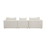 Hangover Cream Boucle Sofa TOV-L68787-SO TOV Furniture