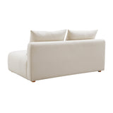 Hangover Cream Performance Linen Modular Loveseat TOV-L68788-LS TOV Furniture