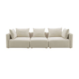 Hangover Cream Performance Linen Sofa TOV-L68788-SO TOV Furniture