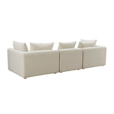 Hangover Cream Performance Linen Sofa TOV-L68788-SO TOV Furniture