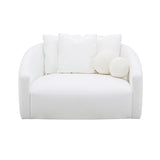 Hanim Cream Linen Daybed TOV-L68938 TOV Furniture