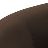 Kendall Chocolate Brown Velvet 120 Inch Sofa TOV-L69005 TOV Furniture