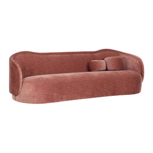 Circe Mauve Textured Velvet Sofa TOV-L69060 TOV Furniture