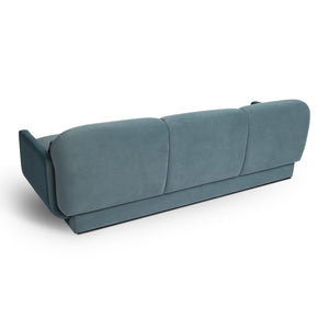TOV Furniture Azalea Velvet Sofa - Timeless Art Deco Elegance with Plush Comfort for Stylish Living Spaces and Lounges Powder Blue TOV-L69078