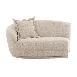 TOV Furniture Marion Stylish Two-Tone Textured Boucle Loveseat - Modern Design with Comfort and Easy Maintenance LAF TOV-L69093-LAF