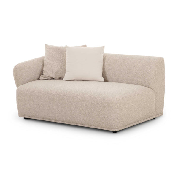 TOV Furniture Sylvie 59" Cream Boucle Loveseat - Stylish Comfort with Durable Upholstery for Any Space LAF TOV-L69094-LAF