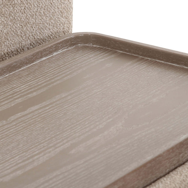 TOV Furniture Sylvie 4-Piece Cream Boucle Chaise Sectional - Handcrafted Modular Elegance for Modern Living Spaces RAF TOV-L69099-RAF