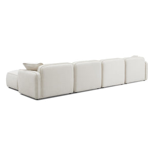TOV Furniture Travie 6-Piece Modular U-Sectional Sofa in Upcycled Linen - Eco-Friendly Comfort for Any Space TOV-L69208