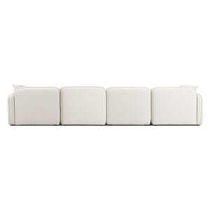TOV Furniture Travie 6-Piece Modular U-Sectional Sofa in Upcycled Linen - Eco-Friendly Comfort for Any Space TOV-L69208