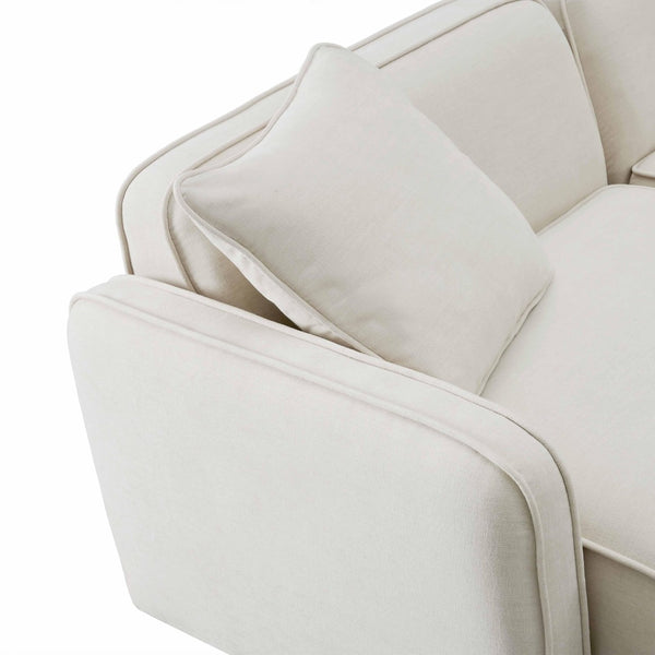 TOV Furniture Travie 6-Piece Modular U-Sectional Sofa in Upcycled Linen - Eco-Friendly Comfort for Any Space TOV-L69208