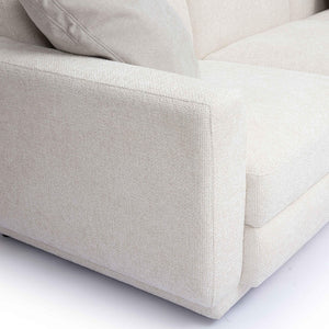 TOV Furniture Perry 5-Piece Cream Chenille Modular L-Sectional Sofa for Cozy Family Living & Stylish Comfort TOV-L69219-SEC4