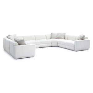 TOV Furniture Perry 8-Piece Cream Chenille Modular U-Sectional Sofa – Plush Comfort & Effortless Flexibility! TOV-L69219-SEC5