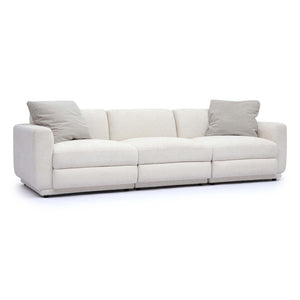 TOV Furniture Perry 96" Cream Chenille Modular Sofa - Luxurious Comfort, Durable Design, and Easy Maintenance Included! TOV-L69220-SO