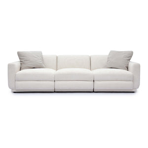 TOV Furniture Perry 96" Cream Chenille Modular Sofa - Luxurious Comfort, Durable Design, and Easy Maintenance Included! TOV-L69220-SO