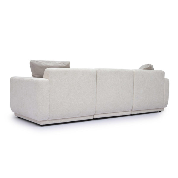 TOV Furniture Perry 96" Cream Chenille Modular Sofa - Luxurious Comfort, Durable Design, and Easy Maintenance Included! TOV-L69220-SO