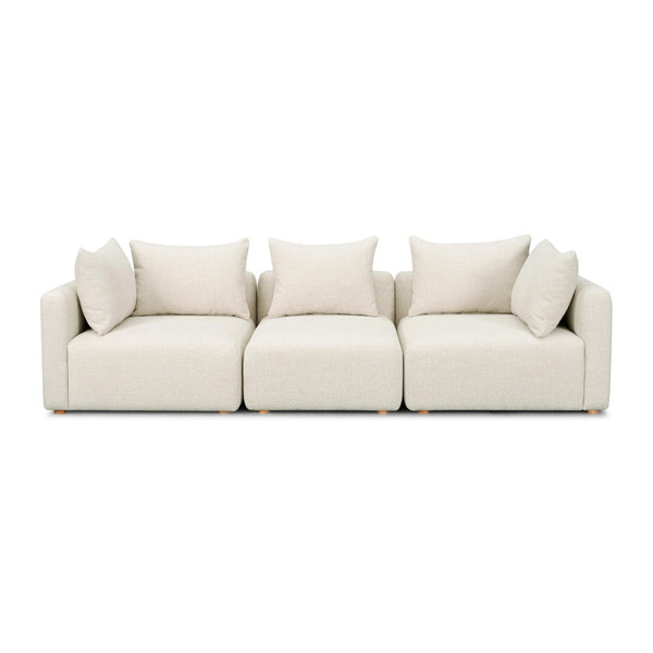 TOV Furniture Hangover Modular Sofa - Stylish Heavy Textured Design for Effortless Lounging and Entertaining Cream TOV-L69242-SO