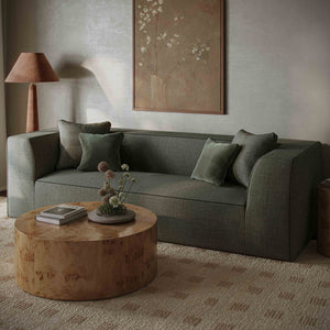 TOV Furniture Fig 36" Round Burl Coffee Table - Unique Natural Wood Design for Modern Living Room Elegance TOV-OC54474