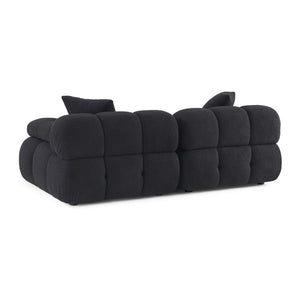TOV Furniture Calliope 79" Vegan Shearling Modular Loveseat – Plush, Customizable Seating for Stylish Living Spaces TOV-L69305