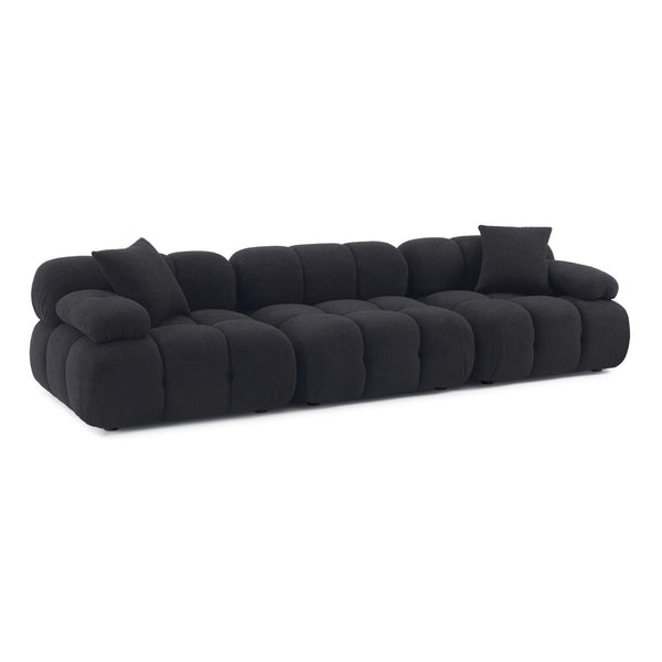 TOV Furniture Calliope 118" Modular Sofa - Luxurious Vegan Shearling, Customizable Comfort, and Stylish Design TOV-L69306