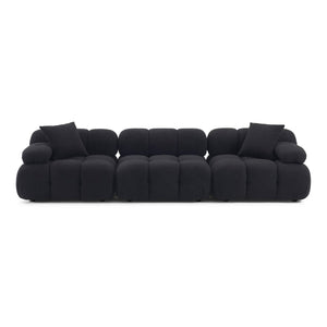 TOV Furniture Calliope 118" Modular Sofa - Luxurious Vegan Shearling, Customizable Comfort, and Stylish Design TOV-L69306