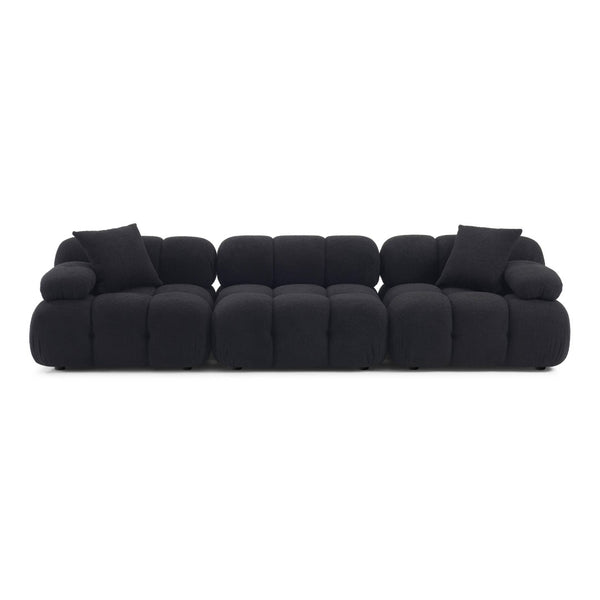 TOV Furniture Calliope 118" Modular Sofa - Luxurious Vegan Shearling, Customizable Comfort, and Stylish Design TOV-L69306