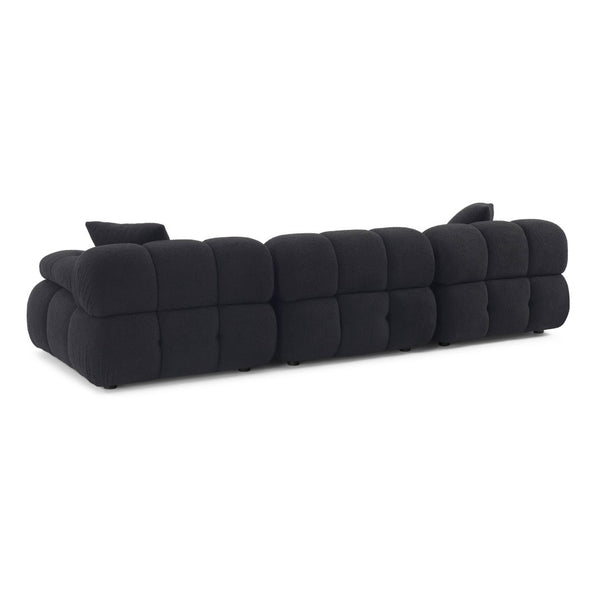 TOV Furniture Calliope 118" Modular Sofa - Luxurious Vegan Shearling, Customizable Comfort, and Stylish Design TOV-L69306