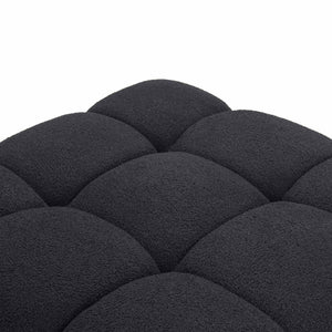 TOV Furniture Calliope 118" Modular Sofa - Luxurious Vegan Shearling, Customizable Comfort, and Stylish Design TOV-L69306