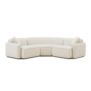 TOV Furniture Travie Modular L-Sectional: Upcycled Linen & Corduroy Velvet, Flexible Design for Modern Living TOV-L69328-SEC1