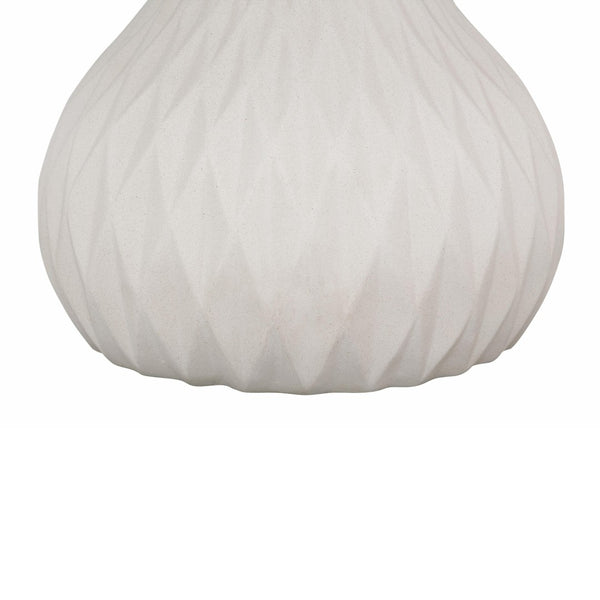 TOV Furniture Tulum 27.5" Ivory Concrete Round Coffee Table - Modern Glamour for Indoor & Outdoor Spaces TOV-O44144