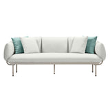 Katti Light Grey Outdoor Sofa TOV-O54257 TOV Furniture