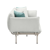 Katti Light Grey Outdoor Sofa TOV-O54257 TOV Furniture